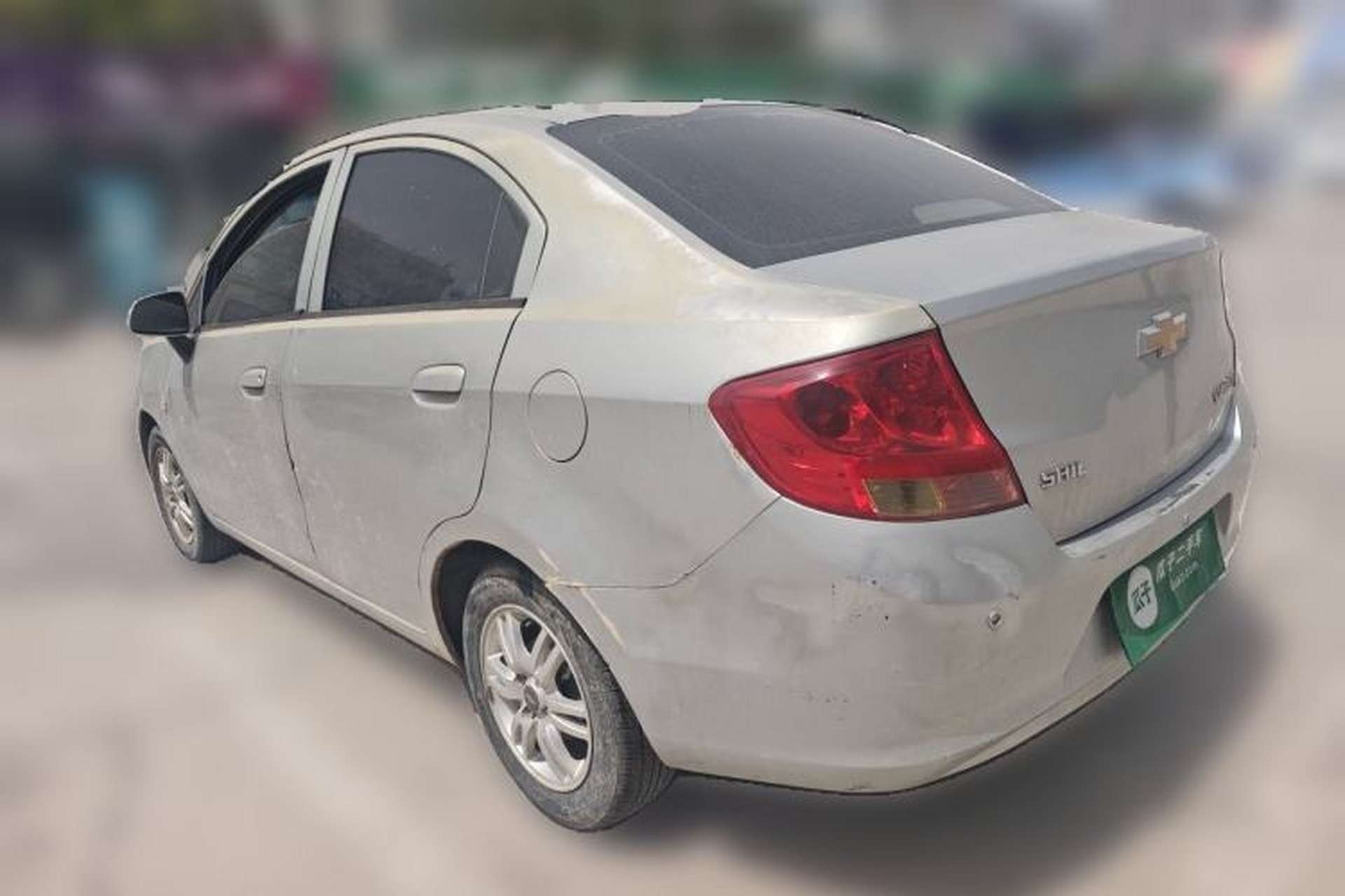 Used Chevrolet Sail 2013 Sedan 1.4L Manual - Youyi Happiness Edition Rear Left 45 Deg