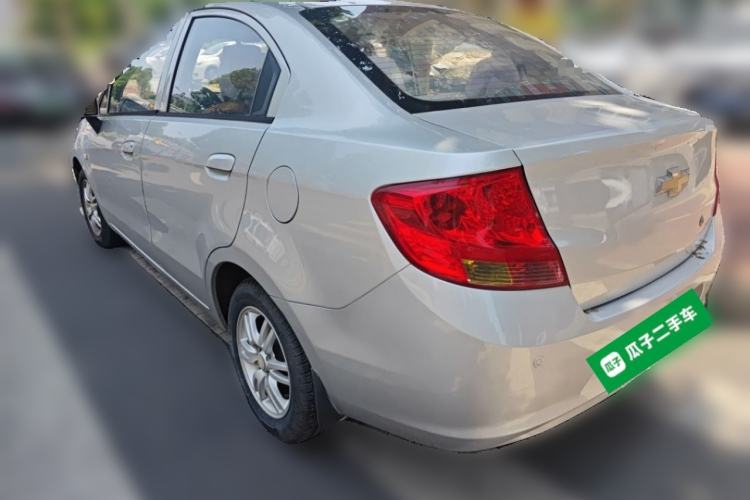 Used Chevrolet Sail 2013 Sedan 1.4L Manual Happiness Edition II Rear Left 45 Deg