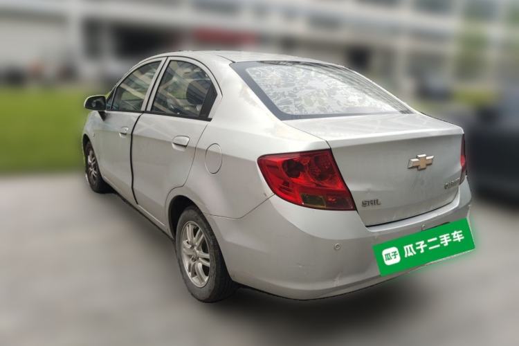 Used Chevrolet Sail 2013 Sedan 1.4L Manual - Youyi Happiness Edition Rear Left 45 Deg