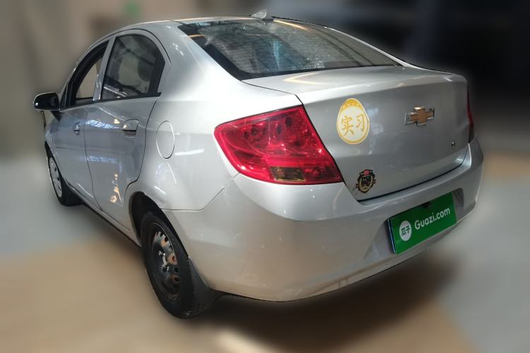 Used Chevrolet Sail 2013 Sedan 1.4L AMT Enjoy Edition Rear Left 45 Deg