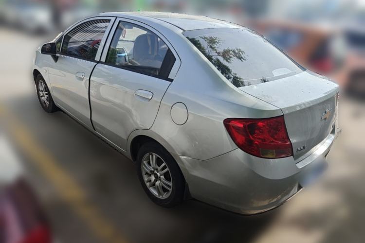 Used Chevrolet Sail 2013 Sedan 1.4L AMT Enjoy Edition Rear Left 45 Deg