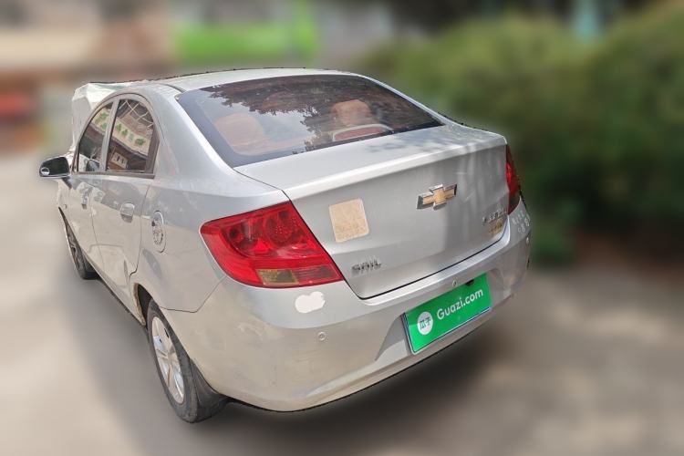 Used Chevrolet Sail 2013 Sedan 1.4L Manual - Youyi Happiness Edition Rear Left 45 Deg