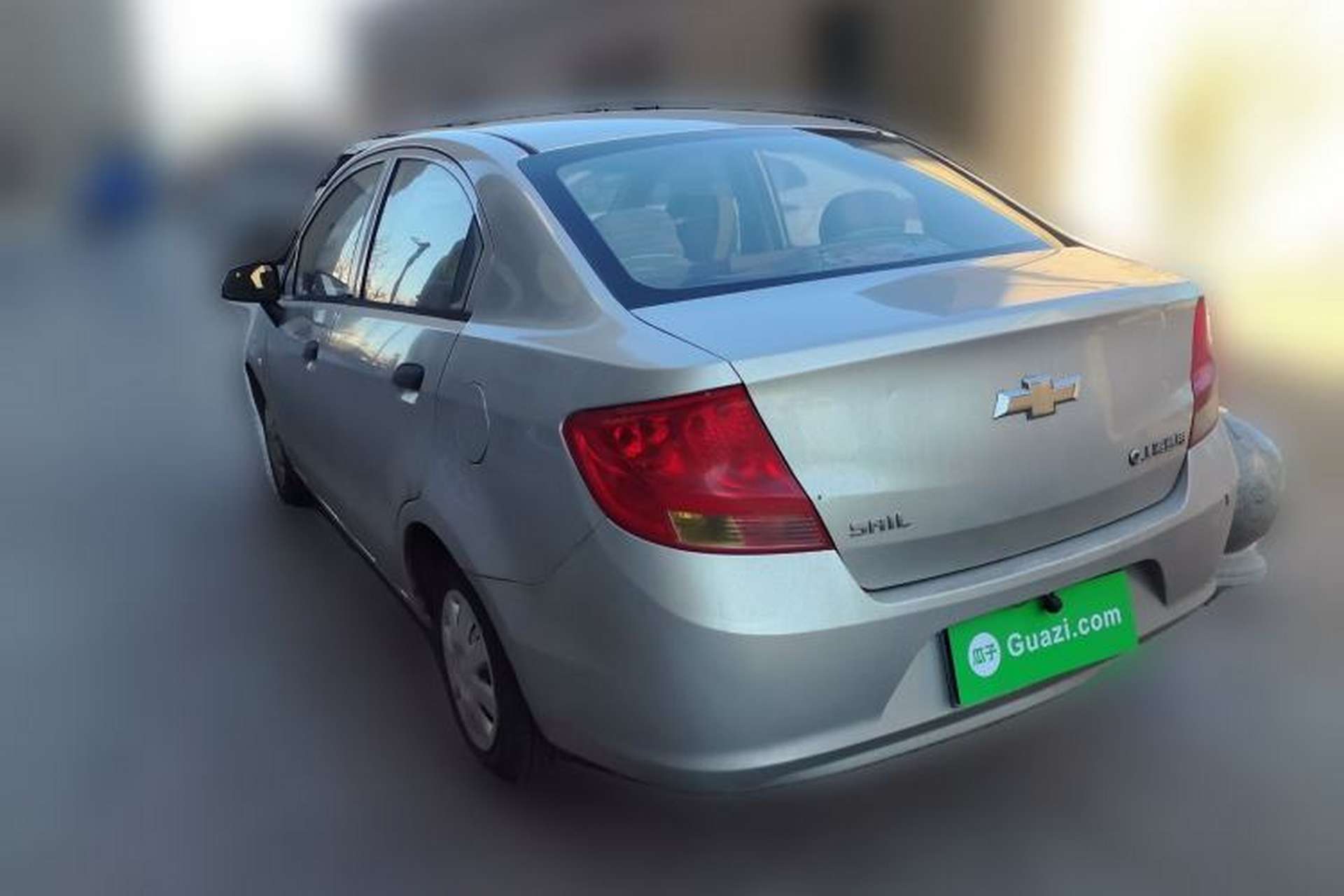Used Chevrolet Sail 2013 Sedan 1.2L Manual Warm Edition Rear Left 45 Deg