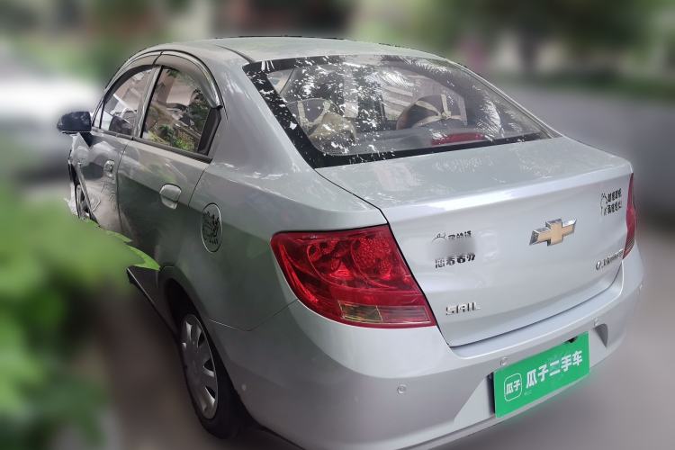 Used Chevrolet Sail 2013 Sedan 1.4L Manual - Youyi Happiness Edition Rear Left 45 Deg