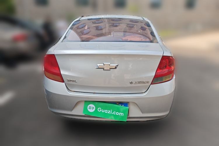 Used Chevrolet Sail 2013 Sedan 1.4L Manual Elegance Edition Rear
