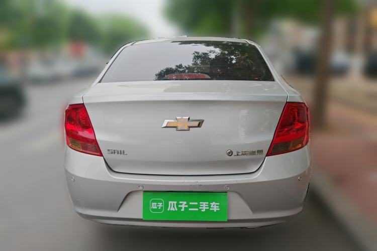 Used Chevrolet Sail 2013 Sedan 1.4L AMT Enjoy Edition Rear