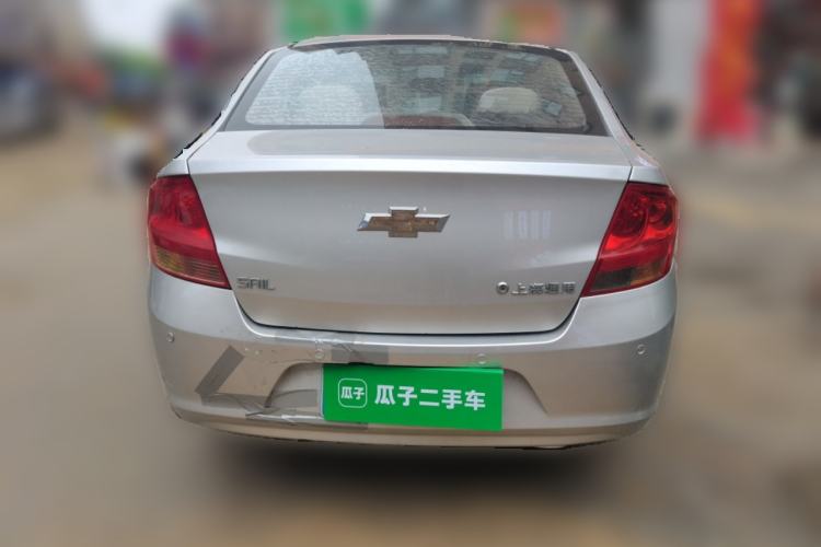Used Chevrolet Sail 2013 Sedan 1.2L Manual Fashion Edition Rear