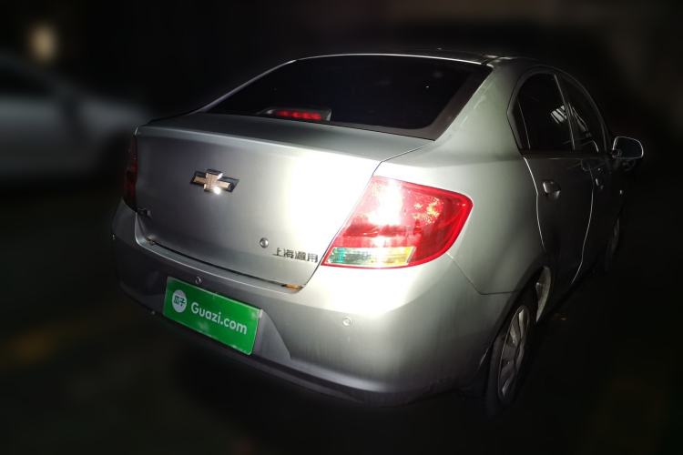 Used Chevrolet Sail 2013 Sedan 1.4L Manual Elegance Edition Rear Right 45 Deg