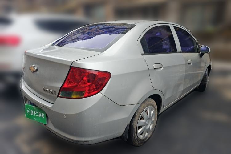 Used Chevrolet Sail 2013 Sedan 1.4L AMT Enjoy Edition Rear Right 45 Deg