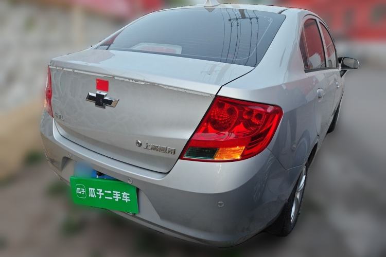 Used Chevrolet Sail 2013 Sedan 1.4L Manual Happiness Edition II Rear Right 45 Deg