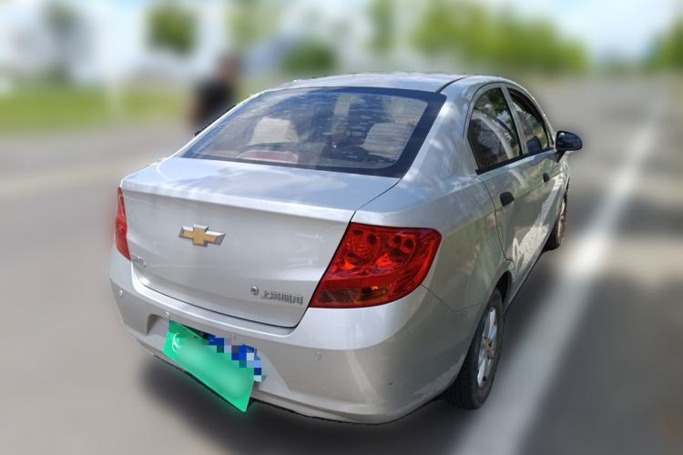 Used Chevrolet Sail 2013 Sedan 1.2L Manual Warm Edition Rear Right 45 Deg