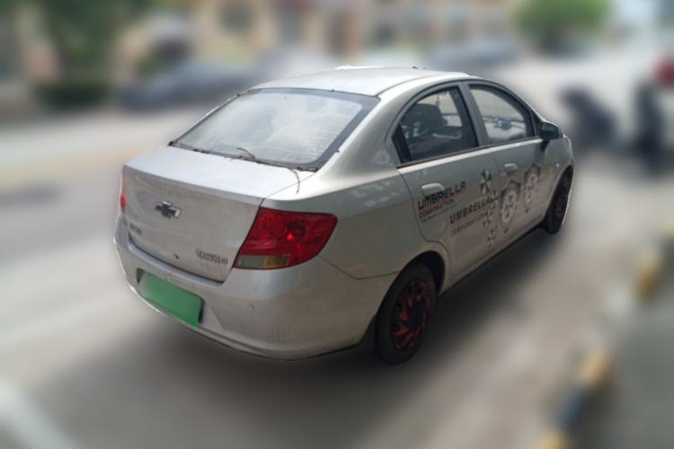 Used Chevrolet Sail 2013 Sedan 1.4L Manual - Youyi Happiness Edition Rear Right 45 Deg