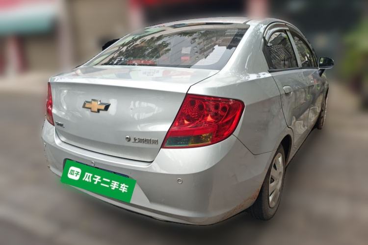 Used Chevrolet Sail 2013 Sedan 1.4L Manual - Youyi Happiness Edition Rear Right 45 Deg