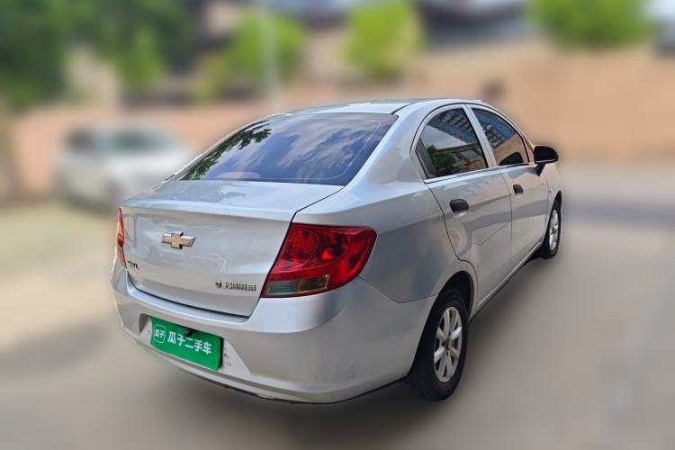 Used Chevrolet Sail 2013 Sedan 1.2L Manual Fashion Edition Rear Right 45 Deg