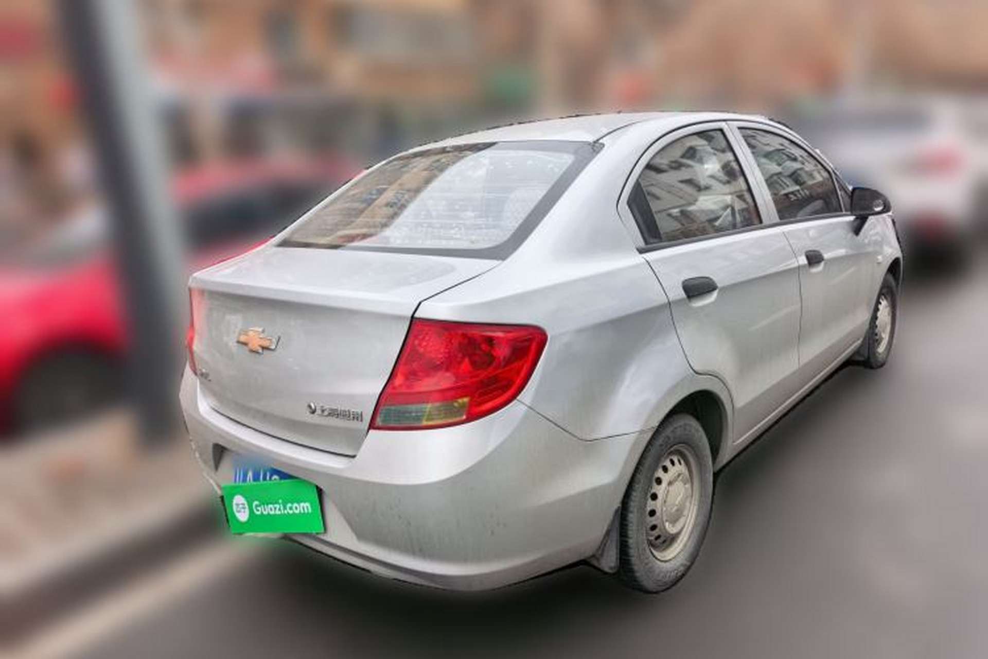 Used Chevrolet Sail 2013 Sedan 1.2L Manual Fashion Edition Rear Right 45 Deg