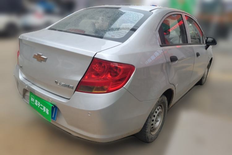 Used Chevrolet Sail 2013 Sedan 1.2L Manual Fashion Edition Rear Right 45 Deg