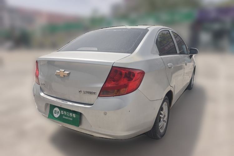 Used Chevrolet Sail 2013 Sedan 1.4L Manual - Youyi Happiness Edition Rear Right 45 Deg