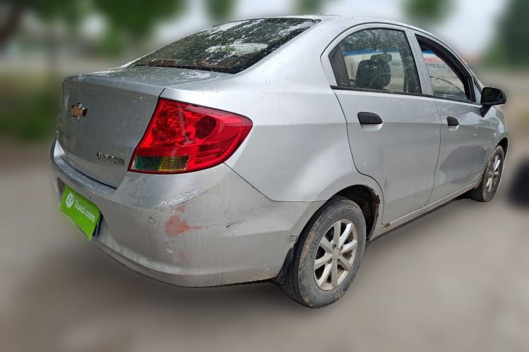 Used Chevrolet Sail 2013 Sedan 1.2L Manual Fashionable Happiness Edition Rear Right 45 Deg
