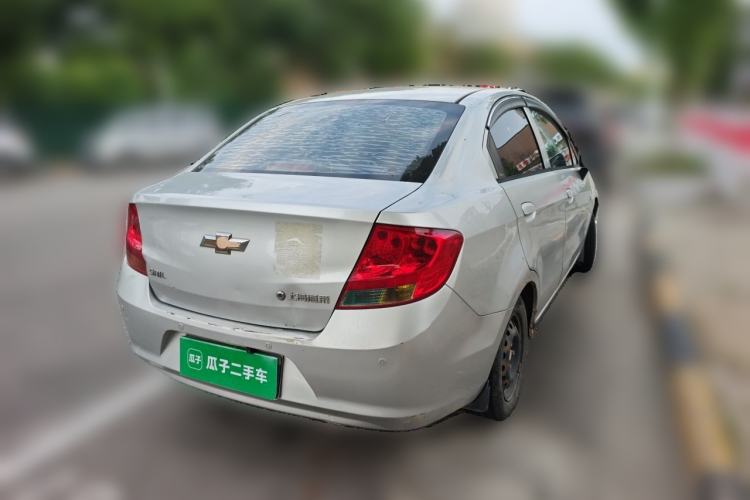 Used Chevrolet Sail 2013 Sedan 1.4L Manual - Youyi Happiness Edition Rear Right 45 Deg