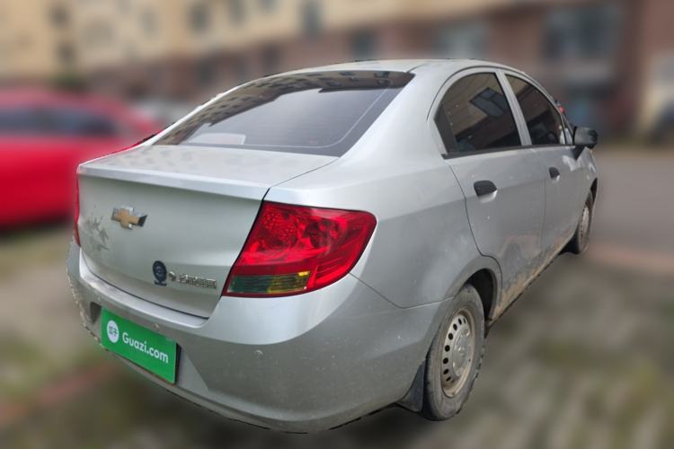 Used Chevrolet Sail 2013 Sedan 1.2L Manual Warm Edition Rear Right 45 Deg