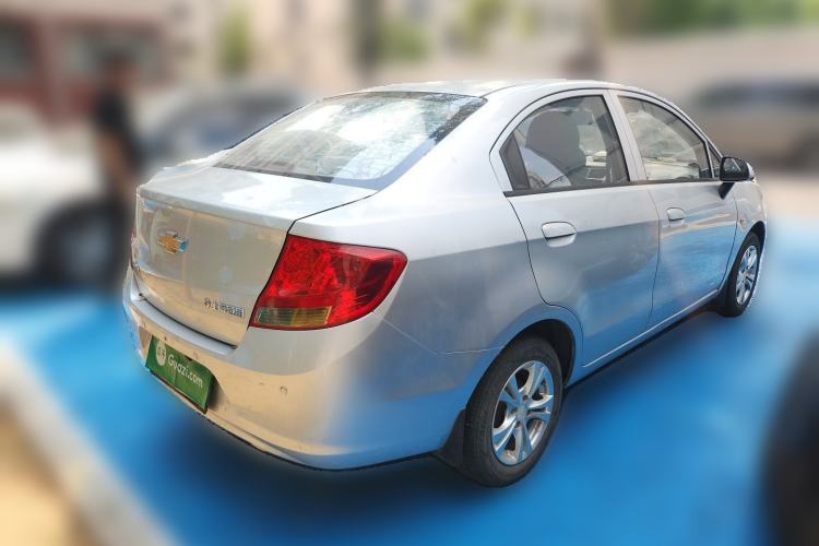 Used Chevrolet Sail 2013 Sedan 1.4L Manual Happiness Edition II Rear Right 45 Deg