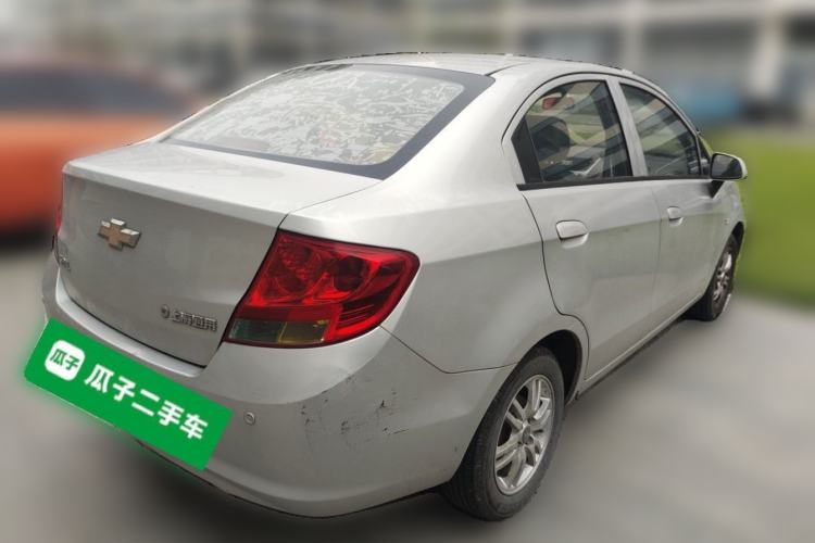 Used Chevrolet Sail 2013 Sedan 1.4L Manual - Youyi Happiness Edition Rear Right 45 Deg