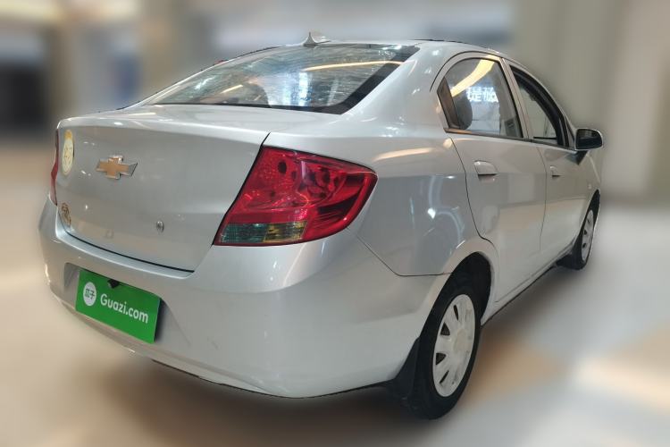 Used Chevrolet Sail 2013 Sedan 1.4L AMT Enjoy Edition Rear Right 45 Deg