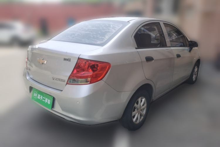 Used Chevrolet Sail 2013 Sedan 1.2L Manual Fashion Edition Rear Right 45 Deg