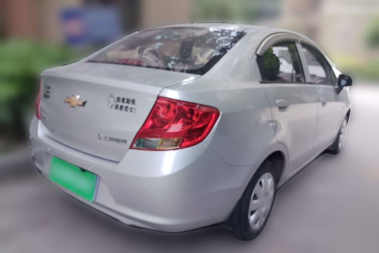 Used Chevrolet Sail 2013 Sedan 1.4L Manual - Youyi Happiness Edition Rear Right 45 Deg