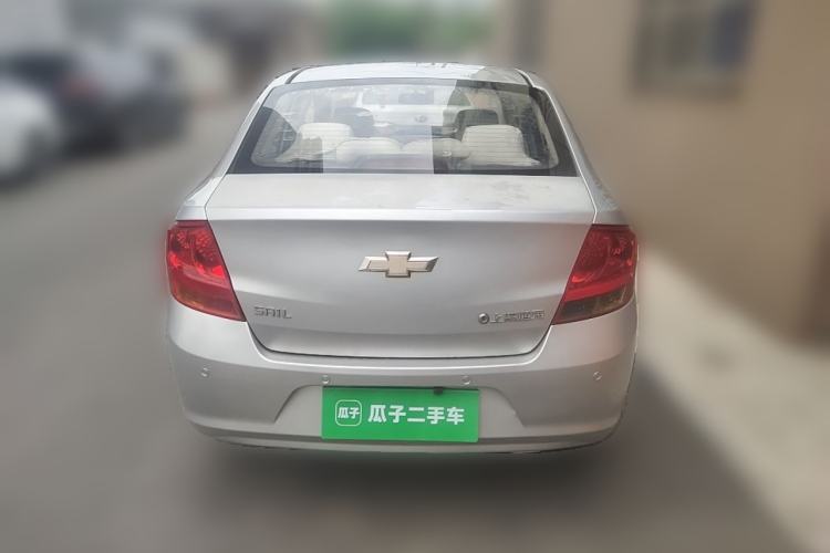 Used Chevrolet Sail 2013 Sedan 1.2L Manual Fashionable Happiness Edition Rear