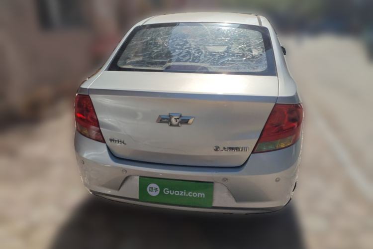 Used Chevrolet Sail 2013 Sedan 1.2L Manual Fashionable Happiness Edition Rear