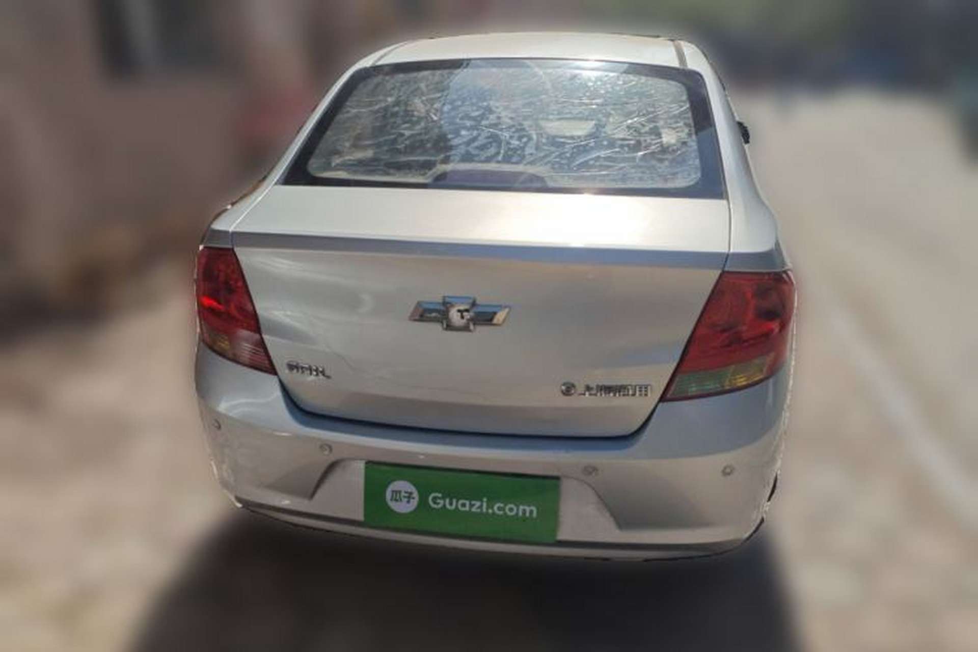 Used Chevrolet Sail 2013 Sedan 1.2L Manual Fashionable Happiness Edition Rear