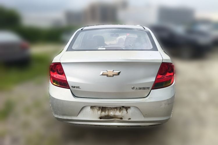 Used Chevrolet Sail 2013 Sedan 1.2L Manual Fashionable Happiness Edition Rear