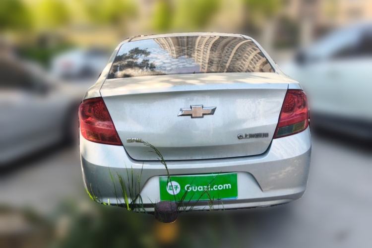 Used Chevrolet Sail 2013 Sedan 1.2L Manual Fashionable Happiness Edition Rear