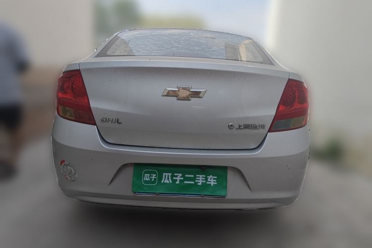 Used Chevrolet Sail 2013 Sedan 1.2L Manual Fashionable Happiness Edition Rear