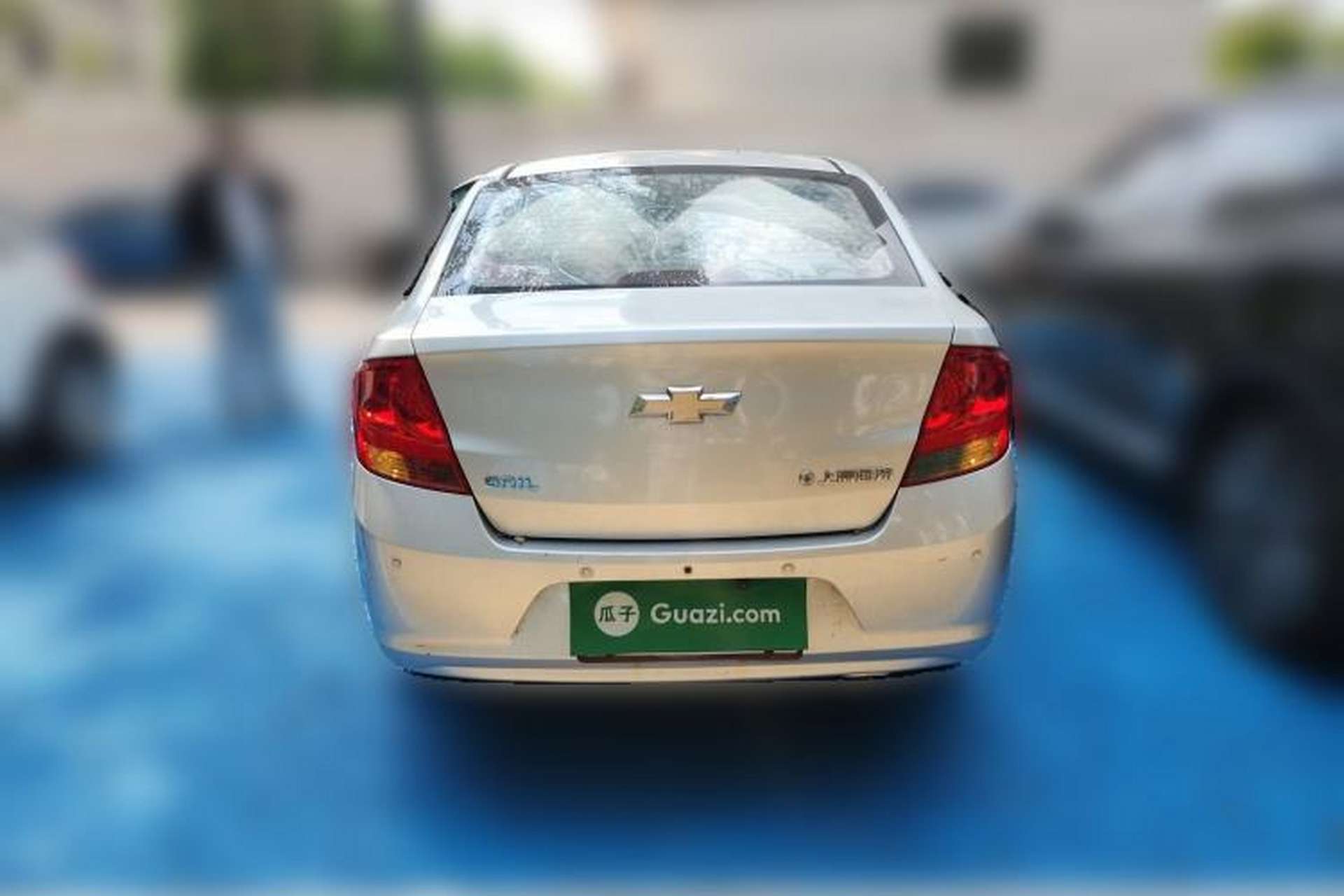 Used Chevrolet Sail 2013 Sedan 1.4L Manual Happiness Edition II Rear