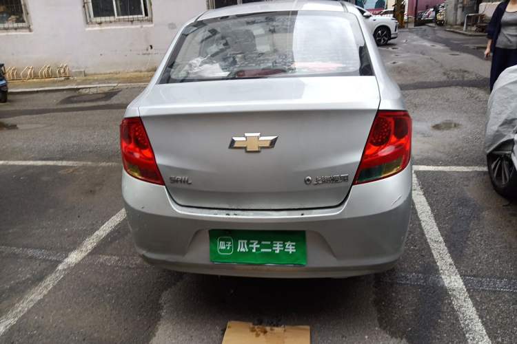Used Chevrolet Sail 2013 Sedan 1.2L Manual Fashionable Happiness Edition Rear