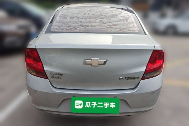 Used Chevrolet Sail 2013 Sedan 1.4L Manual Ideal Edition Rear