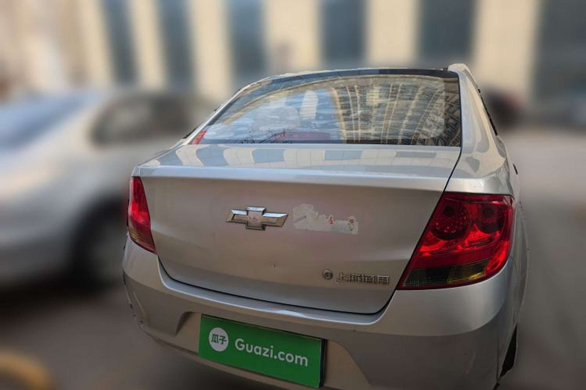 Used Chevrolet Sail 2013 Sedan 1.2L Manual Fashionable Happiness Edition Rear