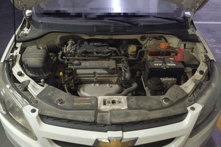 Used Chevrolet Sail 2013 Sedan 1.2L Manual Fashionable Happiness Edition Engine Bay
