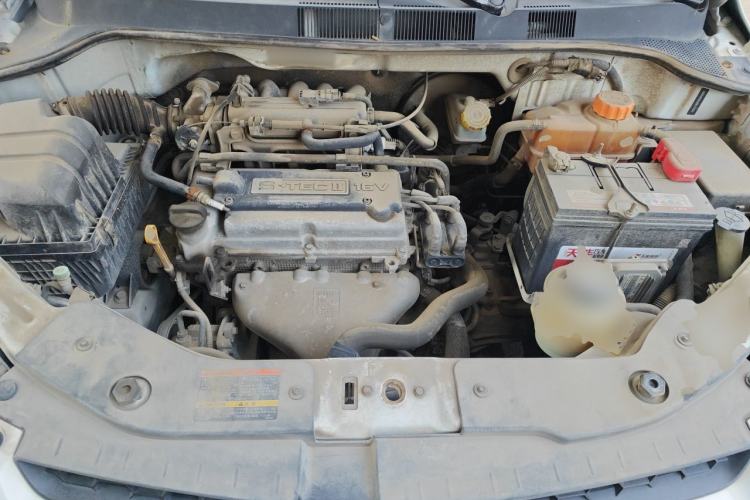 Used Chevrolet Sail 2013 Sedan 1.2L Manual Fashionable Happiness Edition Engine Bay