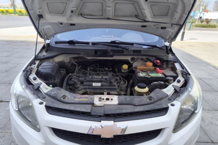 Used Chevrolet Sail 2013 Hatchback 1.4L Manual Enjoyment Edition Engine Bay