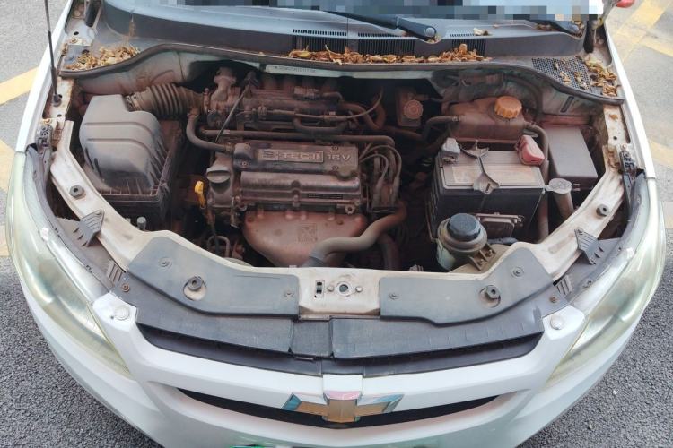 Used Chevrolet Sail 2013 Sedan 1.2L Manual Fashionable Happiness Edition Engine Bay