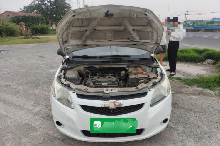Used Chevrolet Sail 2013 Sedan 1.4L Manual Ideal Happiness Edition Engine Bay