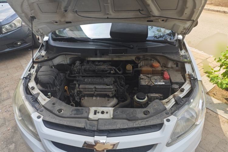 Used Chevrolet Sail 2013 Sedan 1.2L Manual Fashionable Happiness Edition Engine Bay