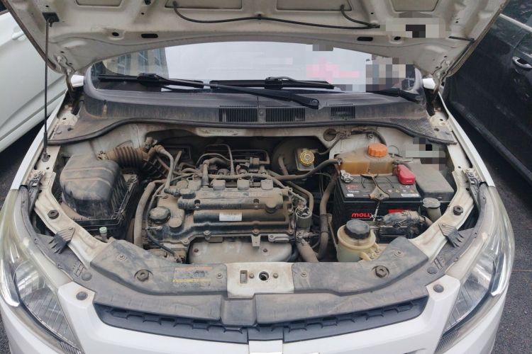 Used Chevrolet Sail 2013 Sedan 1.4L Manual Ideal Happiness Edition Engine Bay