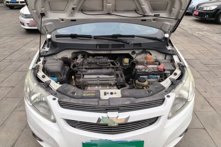 Used Chevrolet Sail 2013 Sedan 1.2L Manual Fashionable Happiness Edition Engine Bay