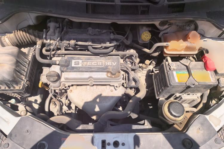 Used Chevrolet Sail 2013 Sedan 1.2L Manual Fashionable Happiness Edition Engine Bay