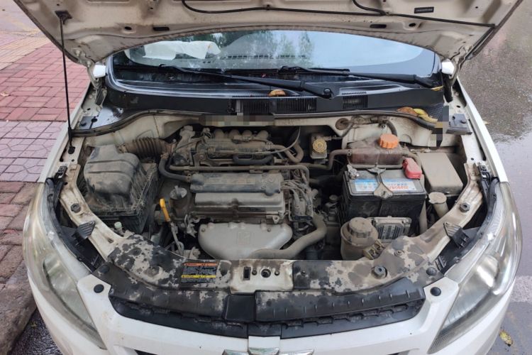 Used Chevrolet Sail 2013 Sedan 1.2L Manual Happiness Edition Engine Bay