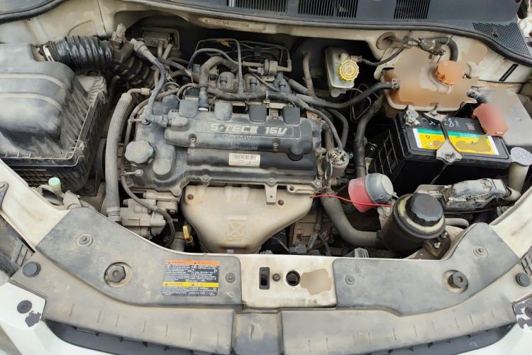 Used Chevrolet Sail 2013 Sedan 1.4L Manual Ideal Happiness Edition Engine Bay